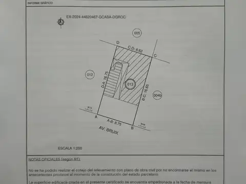 Terreno en Venta en Parque Avellaneda, USD 170.000
