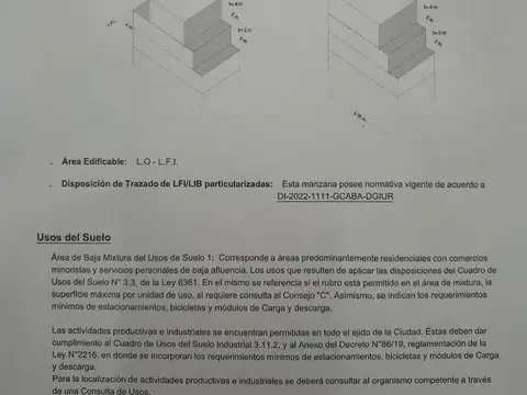 Terreno en Venta, FOT 1,2