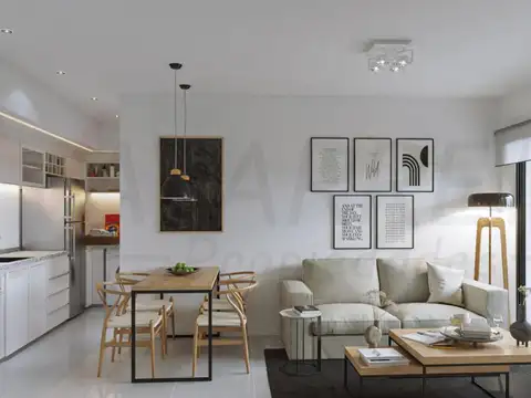 Departamento 3 ambientes con 1 baño