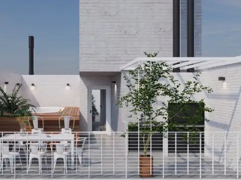 Departamento 2 ambientes con 1 baño