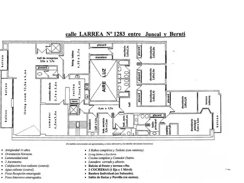 Departamento en Venta de 8 ambientes