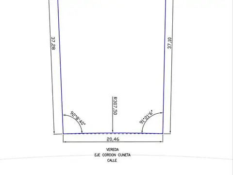 Venta lote en San Sebastian Área 8 -  Escobar