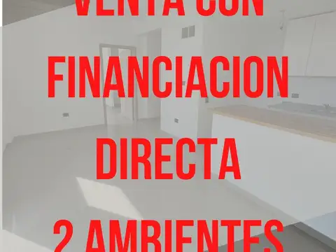 2 AMBIENTES: 50% anticipo + 36 cuotas.HIPOTECA DIRECTA 4º C