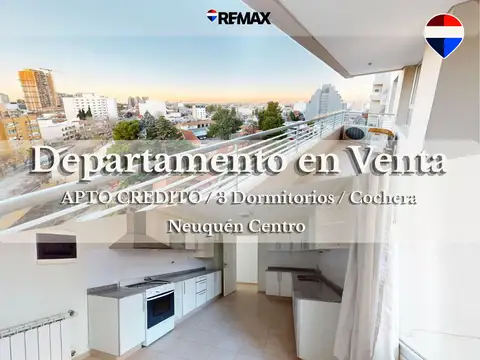 VENTA DEPARTAMENTO 3 DORMITORIOS CON COCHERA