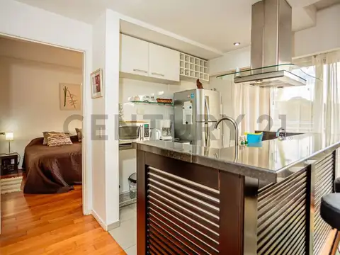 Departamento 2 ambientes con 1 baño
