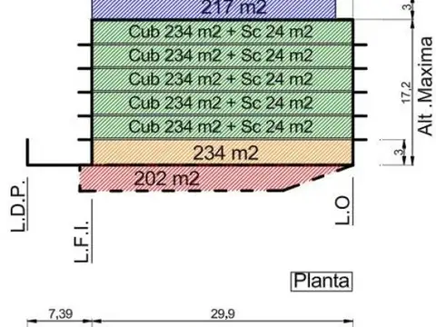 Terreno en Venta de 323,0 m2
