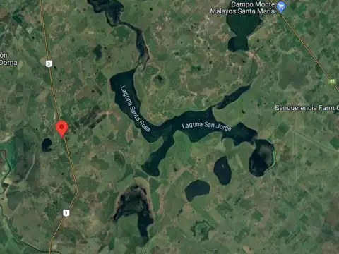 Fracción de 3200m2 venta sobre Ruta 3, San Miguel del Monte