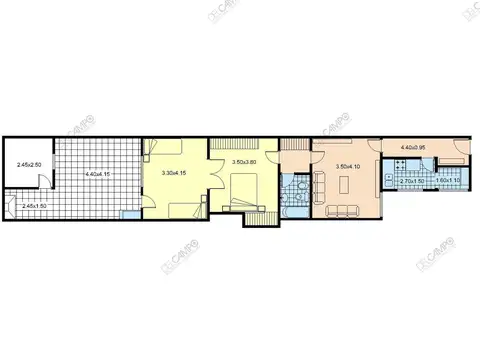 Depto Tipo Casa en Venta de 2 ambientes