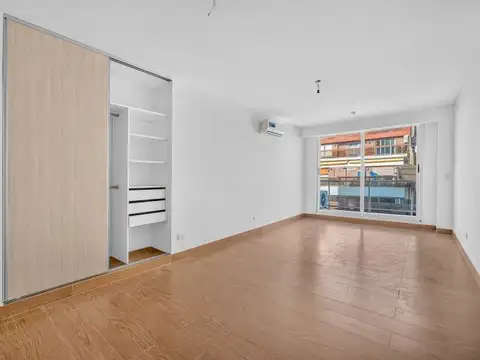 Monoambiente a estrenar 38 m2 en belgrano, balcón al frente