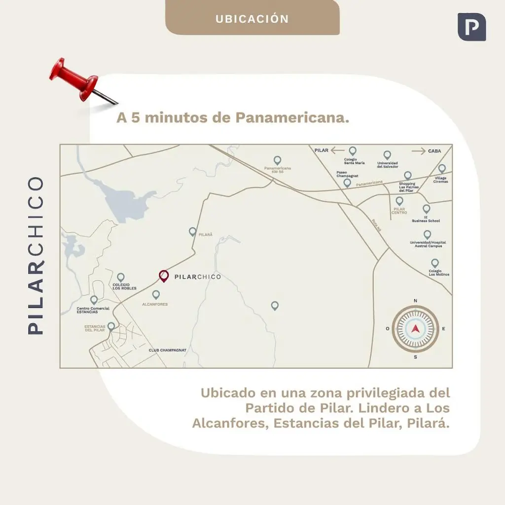 Mapa Pilar Chico